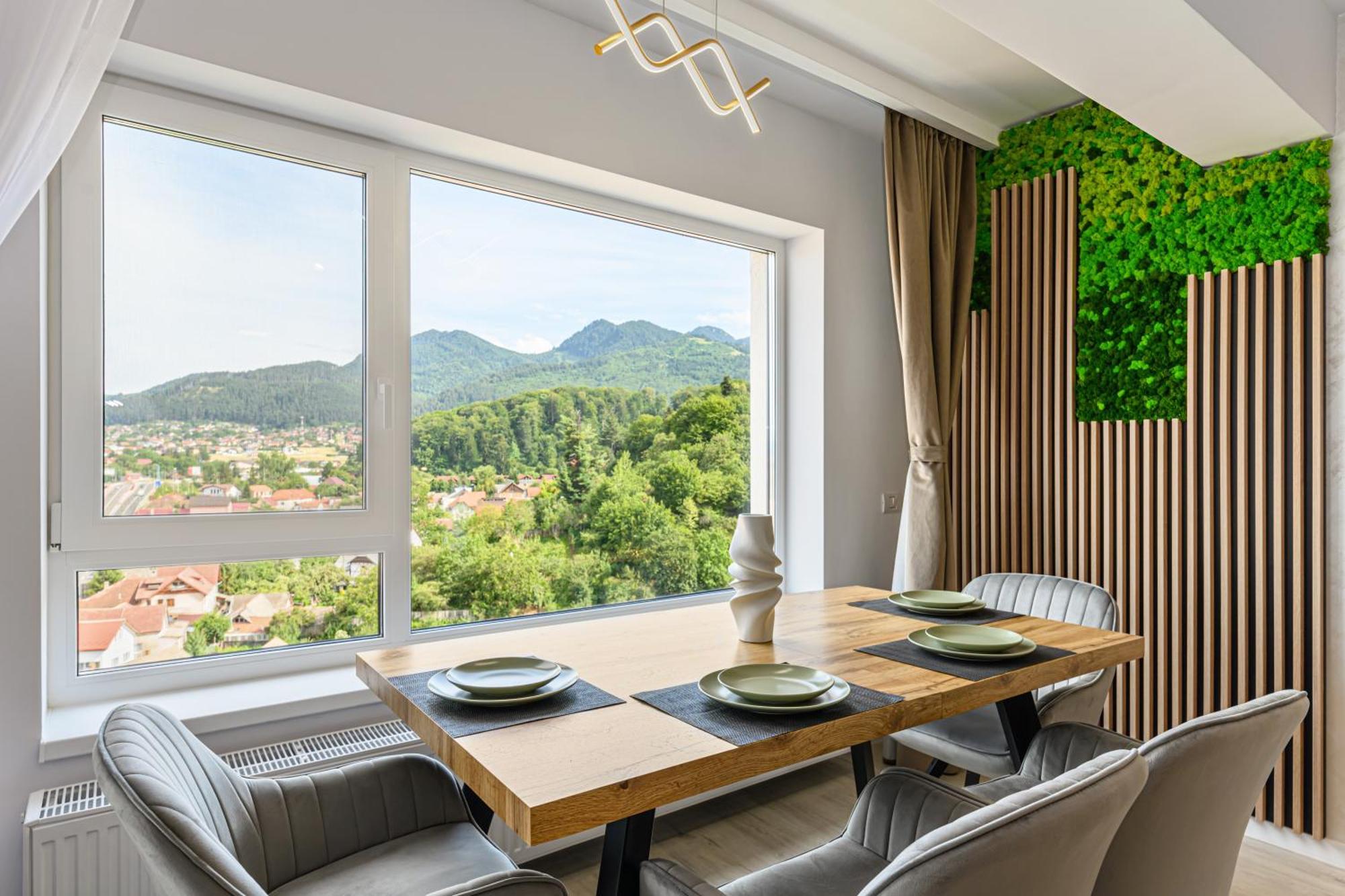 Mountain View Retreat Apartment - Braşov Extérieur photo