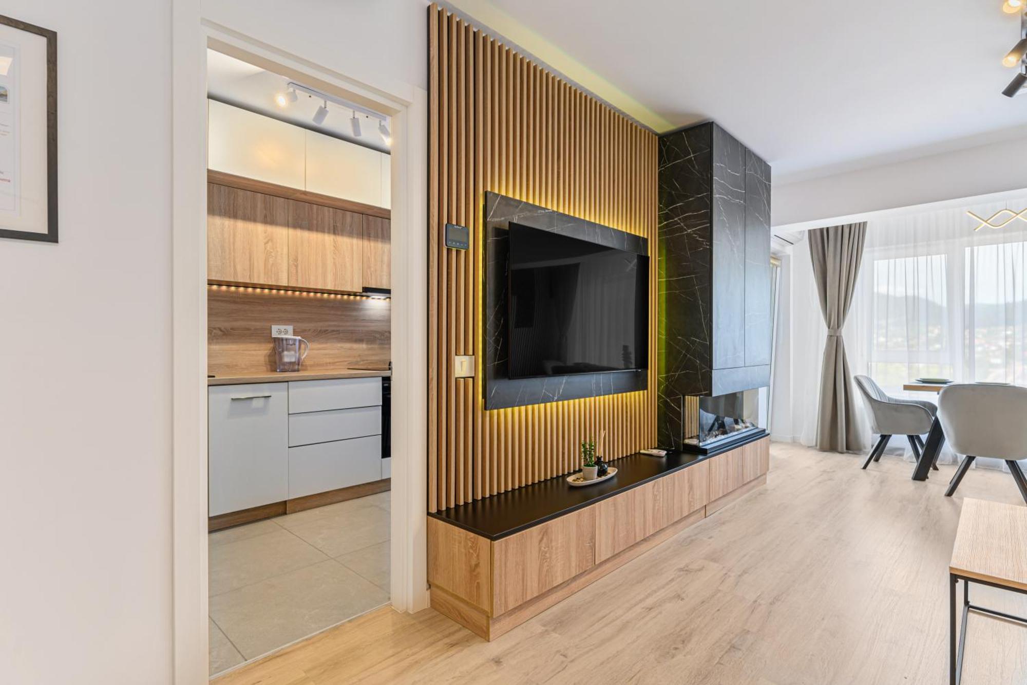 Mountain View Retreat Apartment - Braşov Extérieur photo